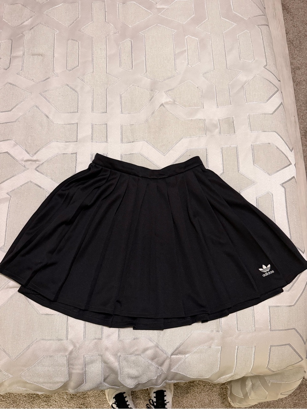 Never worn Adidas Black Circle Skirt with Trefoil Logo